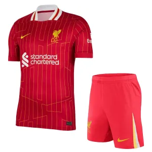 Liverpool Kotipaita Lasten 2024/25 (+ Shortsit)