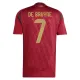 Belgia Kevin De Bruyne 7 Kotipaita Euro 2024