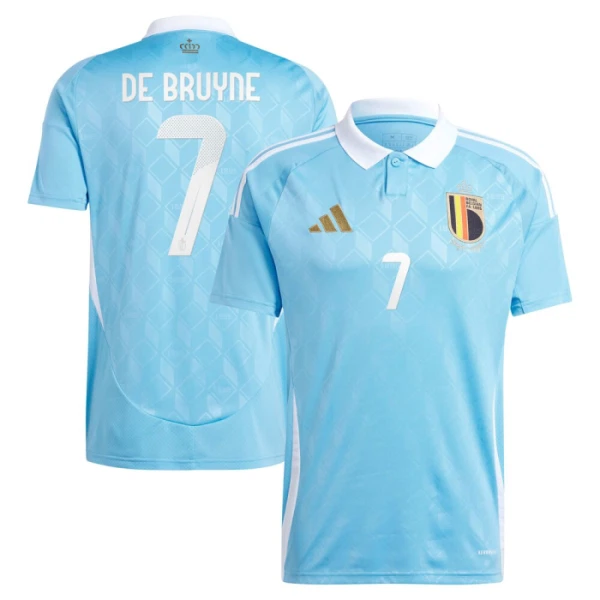 Belgia Kevin De Bruyne 7 Vieraspaita Euro 2024