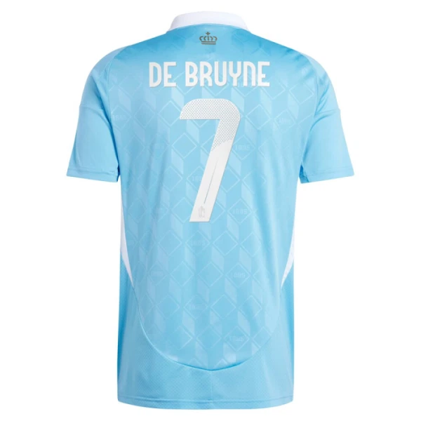Belgia Kevin De Bruyne 7 Vieraspaita Euro 2024