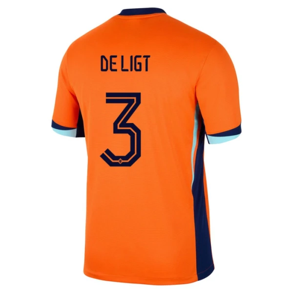 Hollanti Matthijs de Ligt 3 Kotipaita Euro 2024