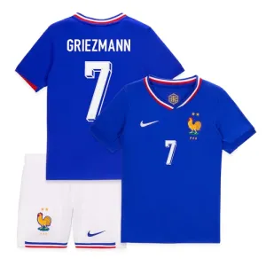 Ranska Antoine Griezmann 7 Kotipaita Lasten Euro 2024 (+ Shortsit)