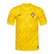 Portugali Maalivahdin Paita Euro 2024 Keltainen