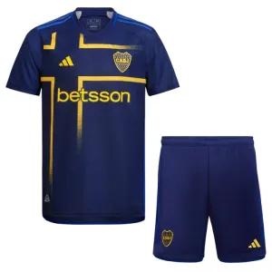 Boca Juniors 3. Paita Lasten 2024/25 (+ Shortsit)
