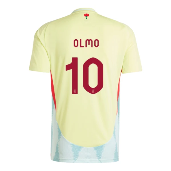 Espanja Dani Olmo 10 Vieraspaita Euro 2024