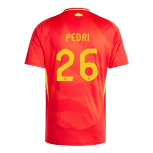 Espanja Pedri 26 Kotipaita Euro 2024