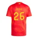 Espanja Pedri 26 Kotipaita Euro 2024