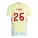 Espanja Pedri 26 Vieraspaita Lasten Euro 2024 (+ Shortsit)