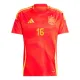 Espanja Rodrigo 16 Kotipaita Lasten Euro 2024 (+ Shortsit)