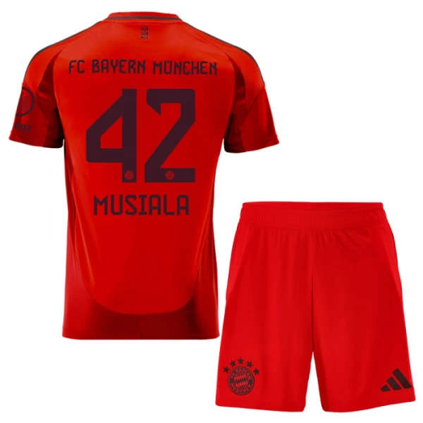FC Bayern München Jamal Musiala 42 Kotipaita Lasten 2024/25 (+ Shortsit)