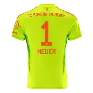 FC Bayern München Manuel Neuer 1 Maalivahdin Kotipaita 2024/25