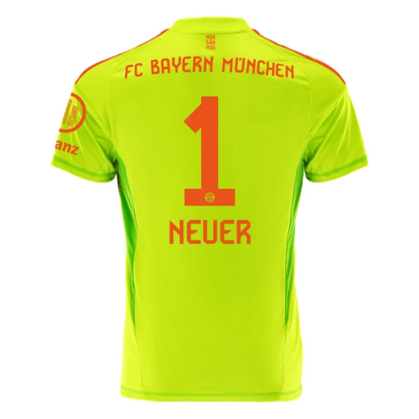 FC Bayern München Manuel Neuer 1 Maalivahdin Kotipaita Lasten 2024/25 (+ Shortsit)