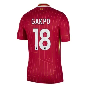 Liverpool Cody Gakpo 18 Kotipaita 2024/25