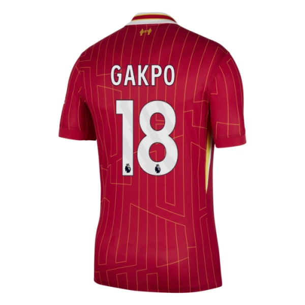 Liverpool Cody Gakpo 18 Kotipaita 2024/25