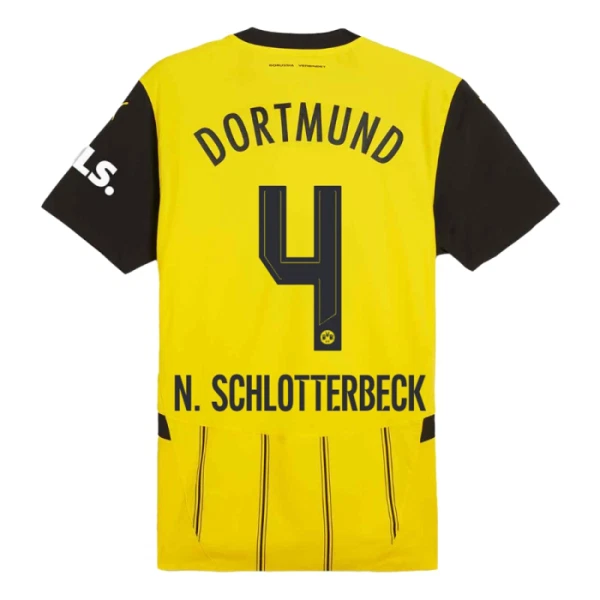 Borussia Dortmund Nico Schlotterbeck 4 Kotipaita 2024/25