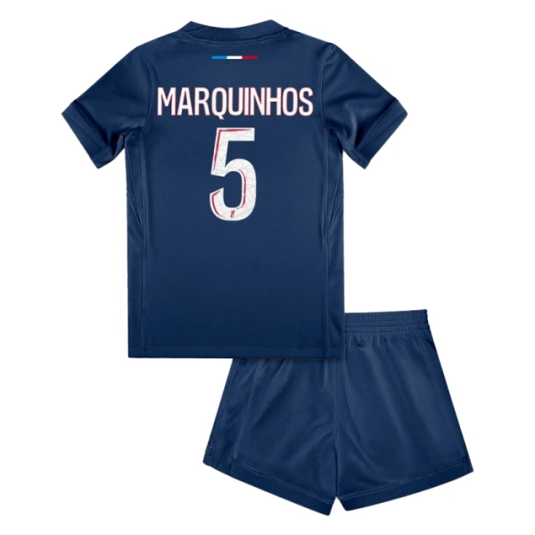 Paris Saint-Germain Marquinhos 5 Kotipaita Lasten 2024/25 (+ Shortsit)