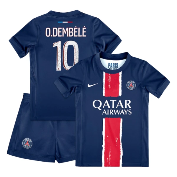 Paris Saint-Germain Ousmane Dembélé 10 Kotipaita Lasten 2024/25 (+ Shortsit)
