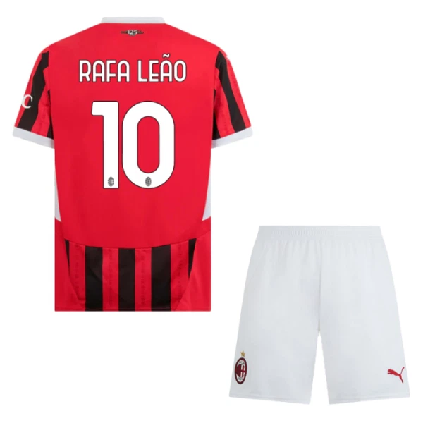 AC Milan Rafael Leão 10 Kotipaita Lasten 2024/25 (+ Shortsit) AC Milan Rafael Leão 10 Kotipaita Lasten 2024/25 (+ Shortsit)