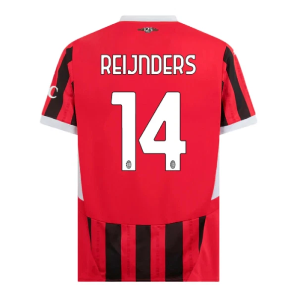 AC Milan Tijjani Reijnders 14 Kotipaita 2024/25 AC Milan Tijjani Reijnders 14 Kotipaita 2024/25