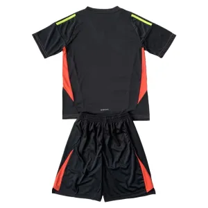 Argentiina Maalivahdin Kotipaita Lasten 2024 Musta (+ Shortsit)