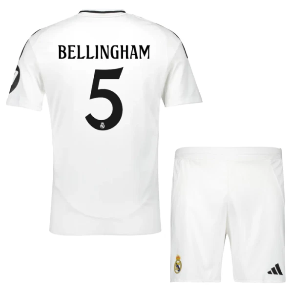 Real Madrid Jude Bellingham 5 Kotipaita Lasten 2024/25 (+ Shortsit)