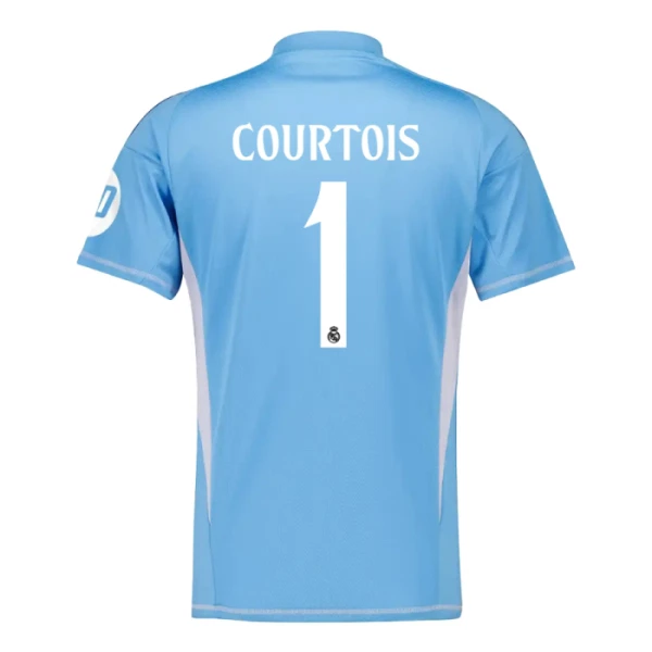 Real Madrid Thibaut Courtois 1 Maalivahdin Kotipaita Lasten 2024/25 (+ Shortsit)