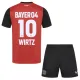 Bayer 04 Leverkusen Florian Wirtz 10 Kotipaita Lasten 2024/25 (+ Shortsit)