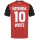 Bayer 04 Leverkusen Florian Wirtz 10 Kotipaita Lasten 2024/25 (+ Shortsit)