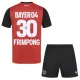 Bayer 04 Leverkusen Jeremie Frimpong 30 Kotipaita Lasten 2024/25 (+ Shortsit)