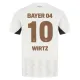 Bayer 04 Leverkusen Florian Wirtz 10 Vieraspaita Lasten 2024/25 (+ Shortsit)