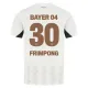 Bayer 04 Leverkusen Jeremie Frimpong 30 Vieraspaita 2024/25
