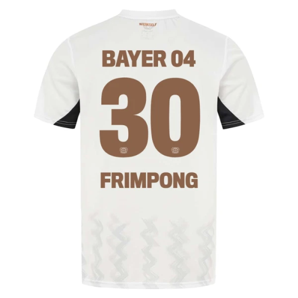 Bayer 04 Leverkusen Jeremie Frimpong 30 Vieraspaita Lasten 2024/25 (+ Shortsit)