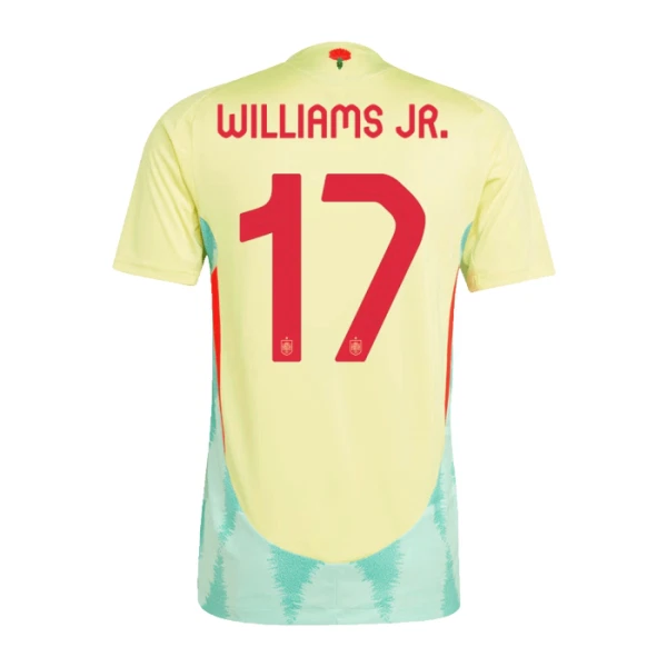 Espanja Williams JR 17 Vieraspaita Lasten Euro 2024 (+ Shortsit)