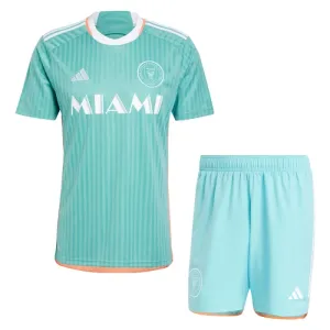 Inter Miami CF 3. Paita Lasten 2024/25 (+ Shortsit)