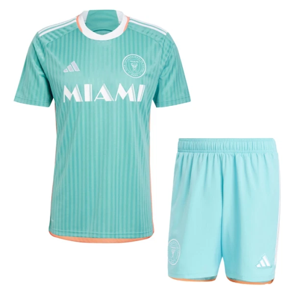 Inter Miami CF 3. Paita Lasten 2024/25 (+ Shortsit)