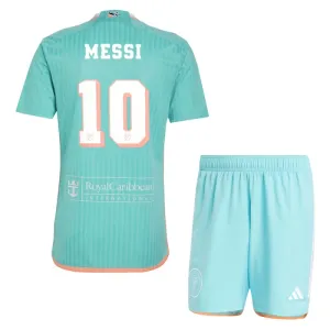 Inter Miami CF Lionel Messi 10 3. Paita Lasten 2024/25 (+ Shortsit)