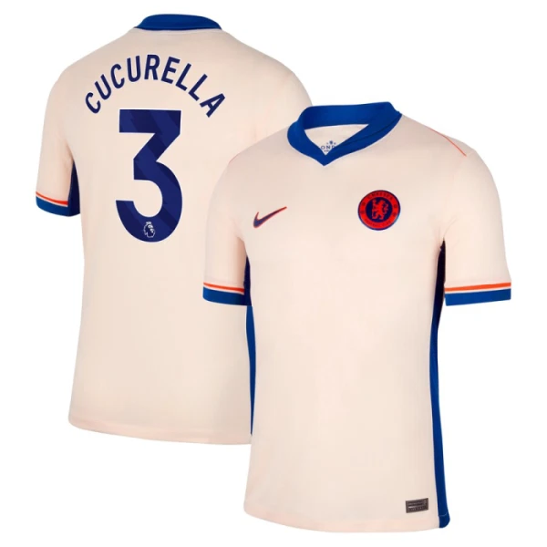 Chelsea Cucurella 3 Vieraspaita 2024/25