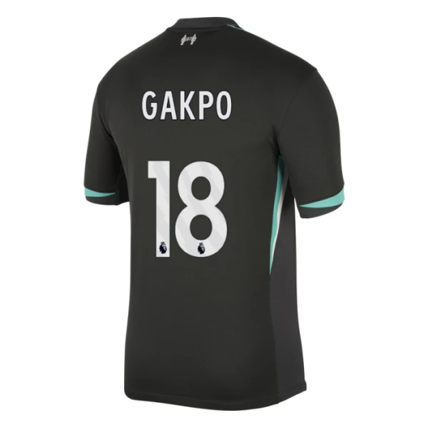 Liverpool Cody Gakpo 18 Vieraspaita Lasten 2024/25 (+ Shortsit)
