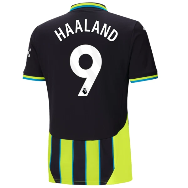 Manchester City Erling Haaland 9 Vieraspaita Lasten 2024/25 (+ Shortsit)