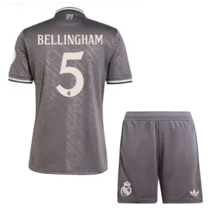 Real Madrid Jude Bellingham 5 3. Paita Lasten 2024/25 (+ Shortsit)