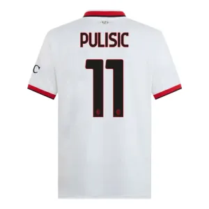 AC Milan Christian Pulisic 11 Vieraspaita 2024/25