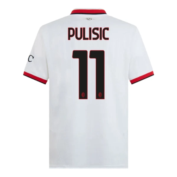 AC Milan Christian Pulisic 11 Vieraspaita 2024/25