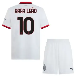 AC Milan Rafael Leão 10 Vieraspaita Lasten 2024/25 (+ Shortsit)
