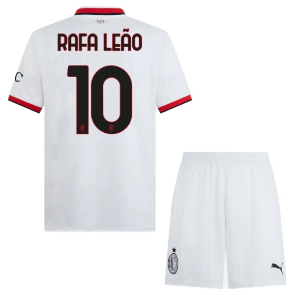 AC Milan Rafael Leão 10 Vieraspaita Lasten 2024/25 (+ Shortsit)