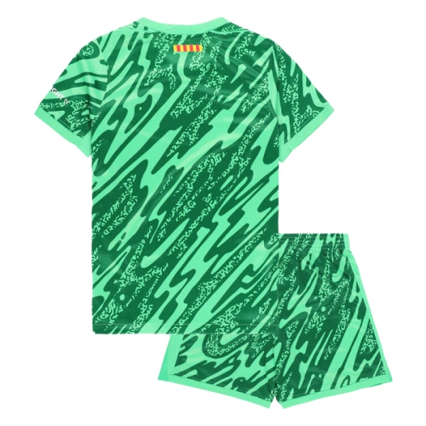 FC Barcelona Maalivahdin Kotipaita Lasten 2024/25 (+ Shortsit)