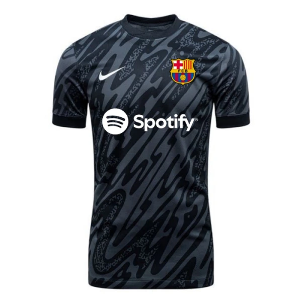 FC Barcelona Maalivahdin Paita 2024/25 Musta