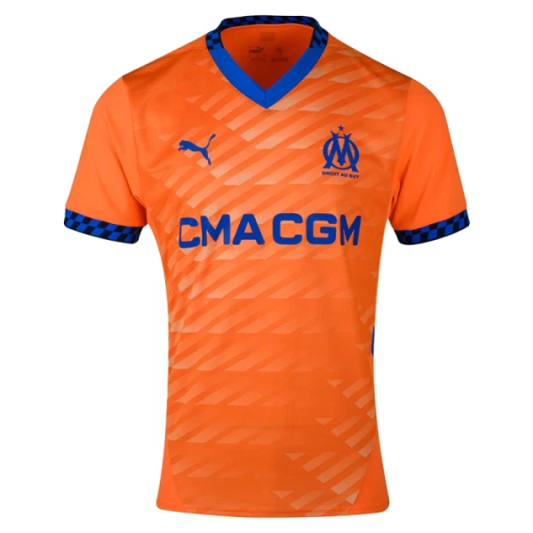 Olympique Marseille 3. Paita Lasten 2024/25 (+ Shortsit)