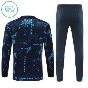 Chelsea Harjoittelupusero puvut Lasten Puolivetri 2024/25 Laivasto