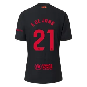 FC Barcelona Frenkie de Jong 21 Vieraspaita 2024/25