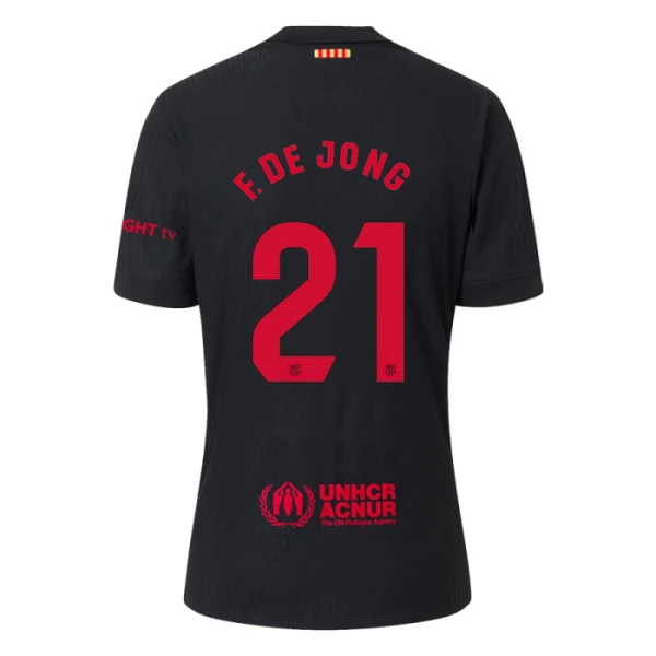 FC Barcelona Frenkie de Jong 21 Vieraspaita 2024/25